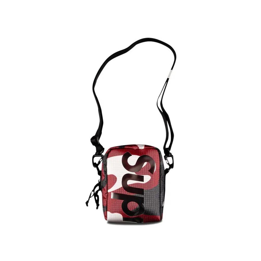 Сумки Supreme Neck Pouch 'Red Camo' 1