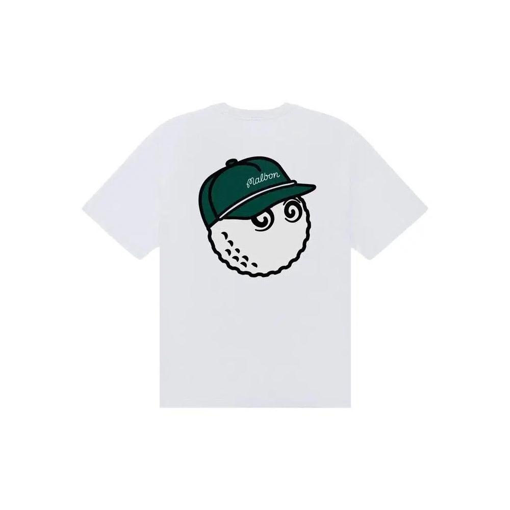 Футболки с коротким рукавом Malbon Bermuda Baldwin Tee 'White' 2