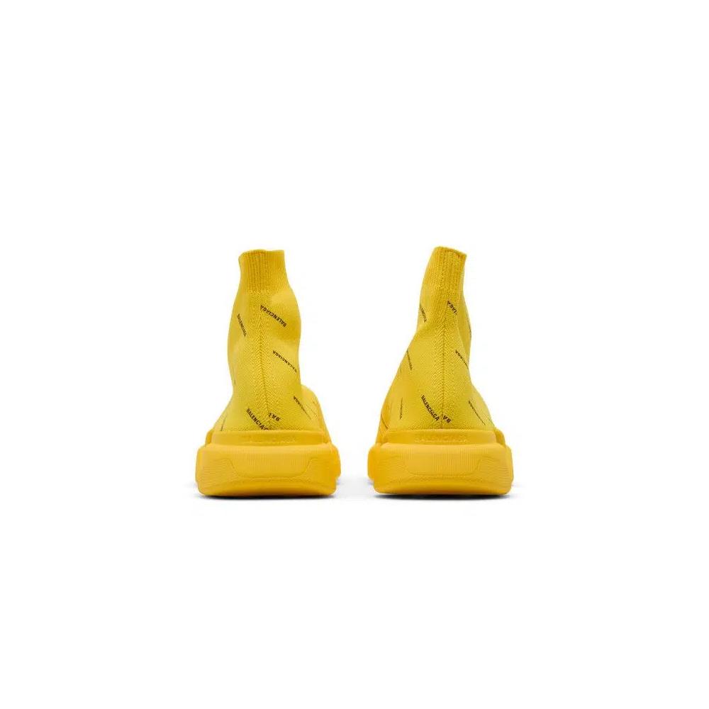 Кроссовки Balenciaga Speed 2.0 Sneaker 'Allover Logo - Yellow' 6