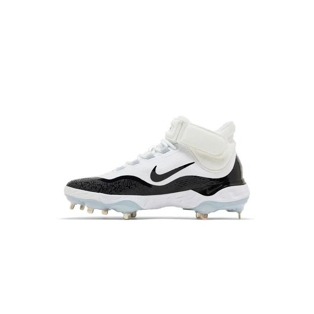 Шиповки Nike Alpha Huarache Elite 4 Mid 'White Black Blue Tint' 3