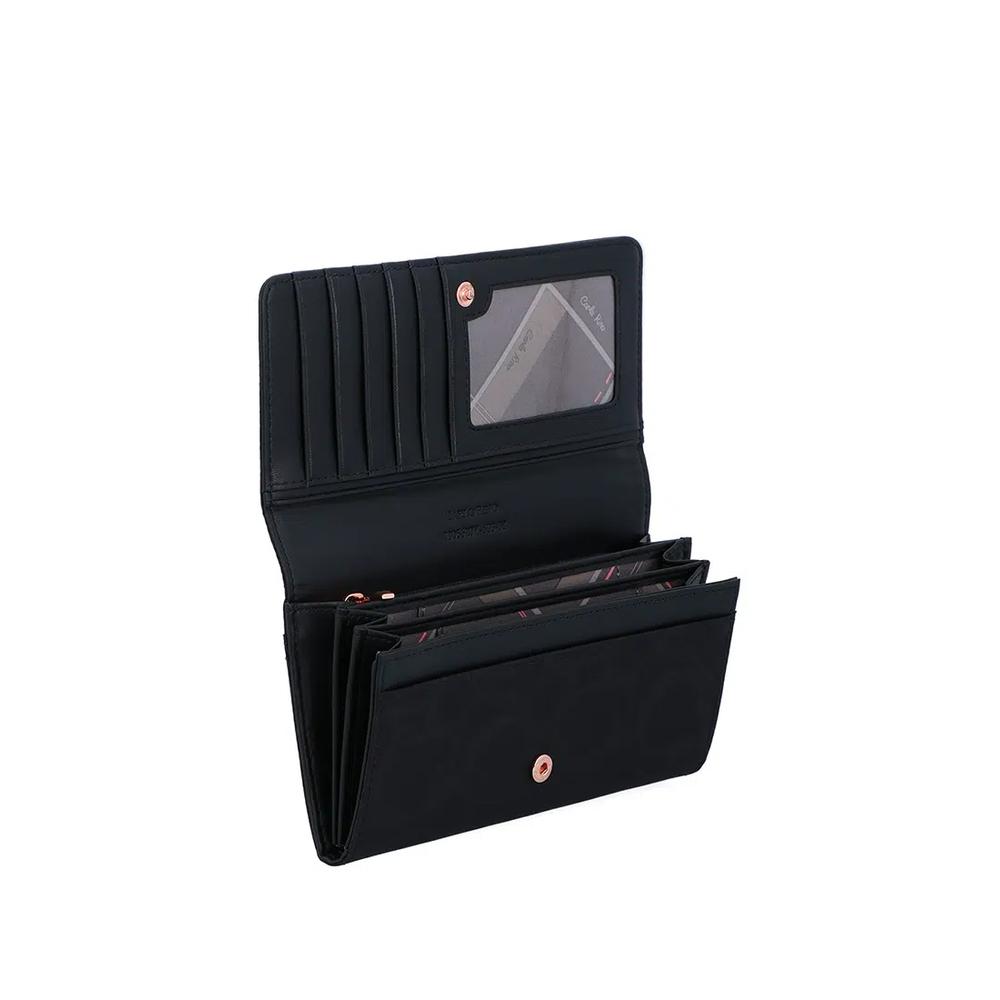 Длинный кошелек Black Carlo GEO Nylon 2-Fold Long 3