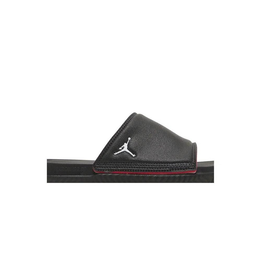 Слайды Air Jordan Play Slide GS 'Black University Red' 2