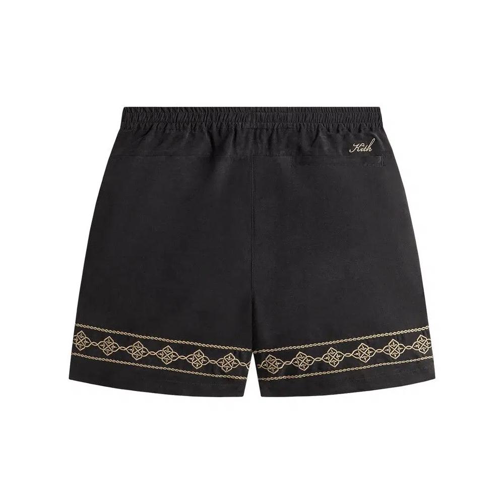 Шорты Kith Cupro Linen Cedar Short 'Черный' 2