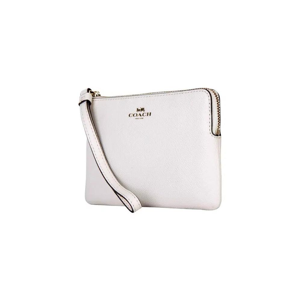 Coach Zip Leather Wallet 58032 – Белый 4