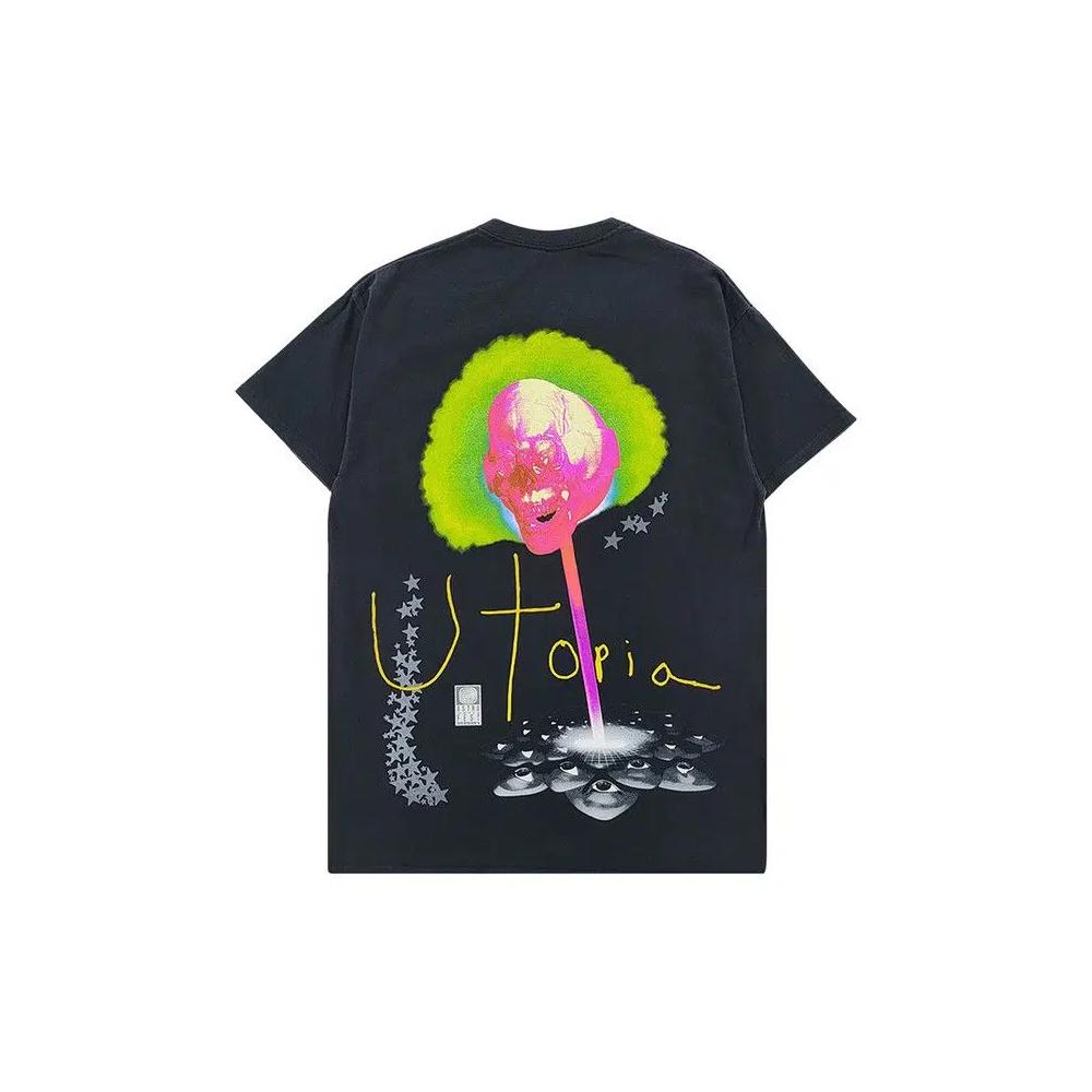 Футболки Cactus Jack by Travis Scott Lollipop Tee 'Black' 2