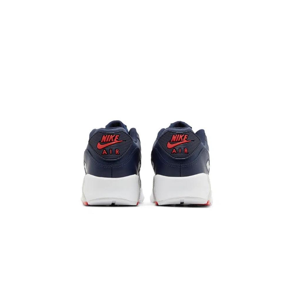 Кроссовки Nike Air Max 90 Leather GS 'Obsidian Track Red' 6