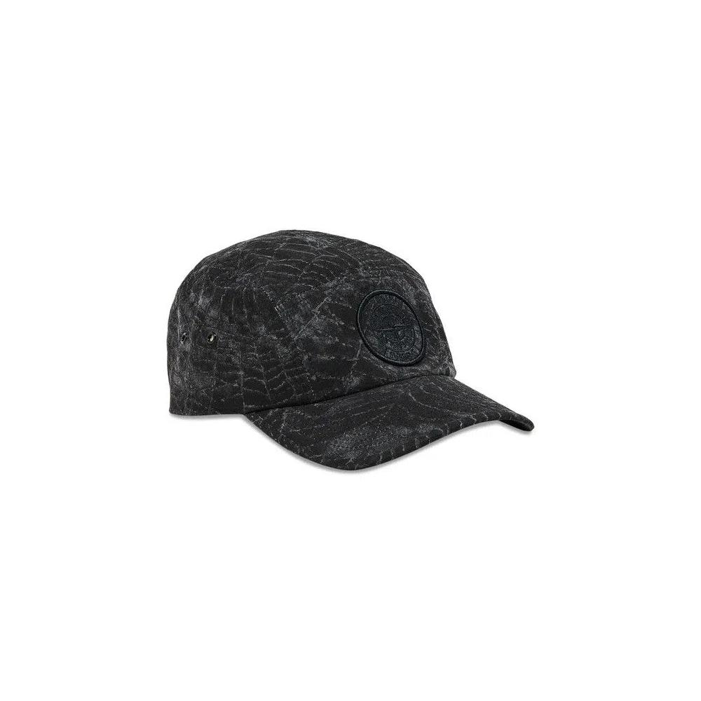 Кепка Supreme x Stone Island Camp Cap 'Black' 2