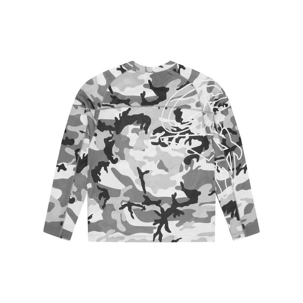 Топы Corteiz Woosh Mesh Long-Sleeve Jersey 'Arctic Camo' 2