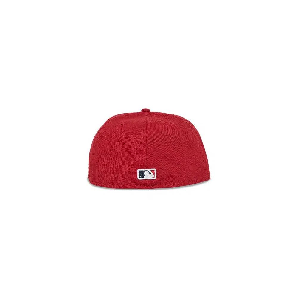 Бейсболка Supreme x MLB Teams Box Logo New Era 'Red - Atlanta' 4