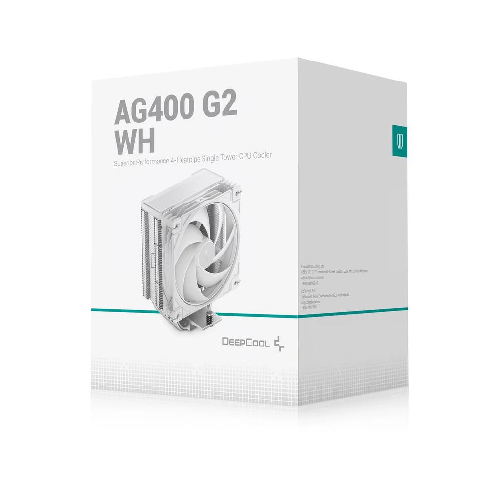 DEEPCOOL AG400 G2 кулер для процессора - White белый 9