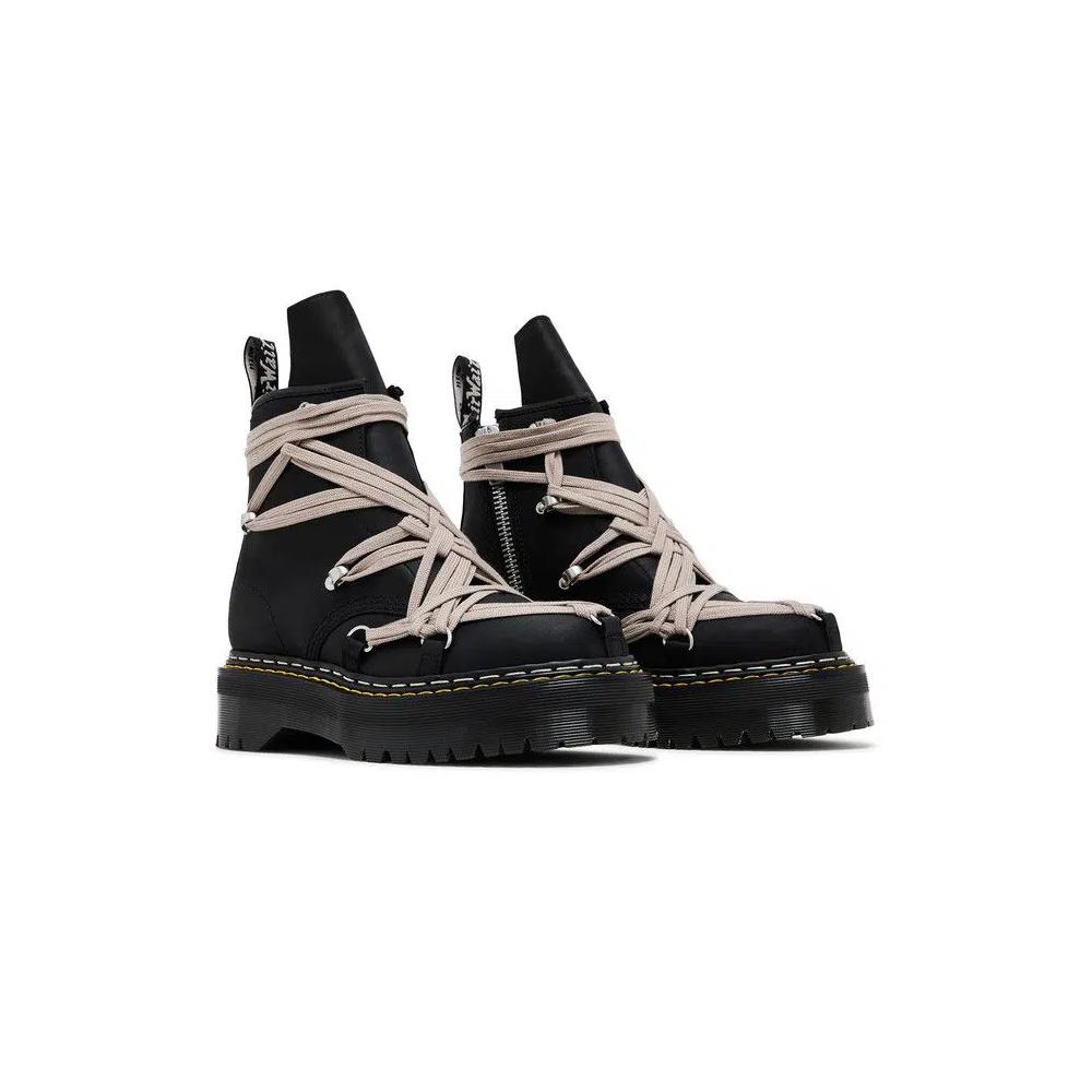 Ботинки Dr. Martens x Rick Owens DRKSHDW 1460 Quad Sole Megalace Boot 'Черный' 8