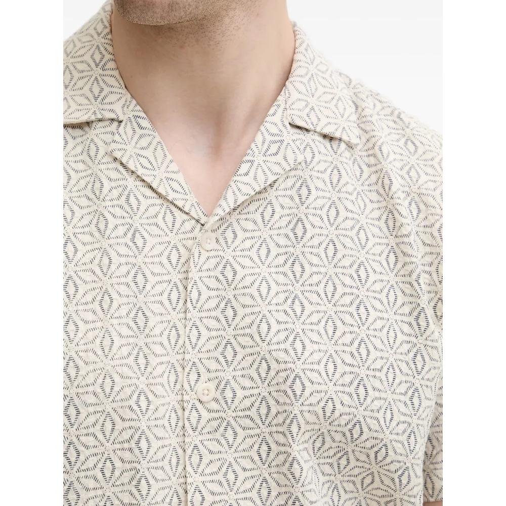 geometric-print camp-collar shirt 5
