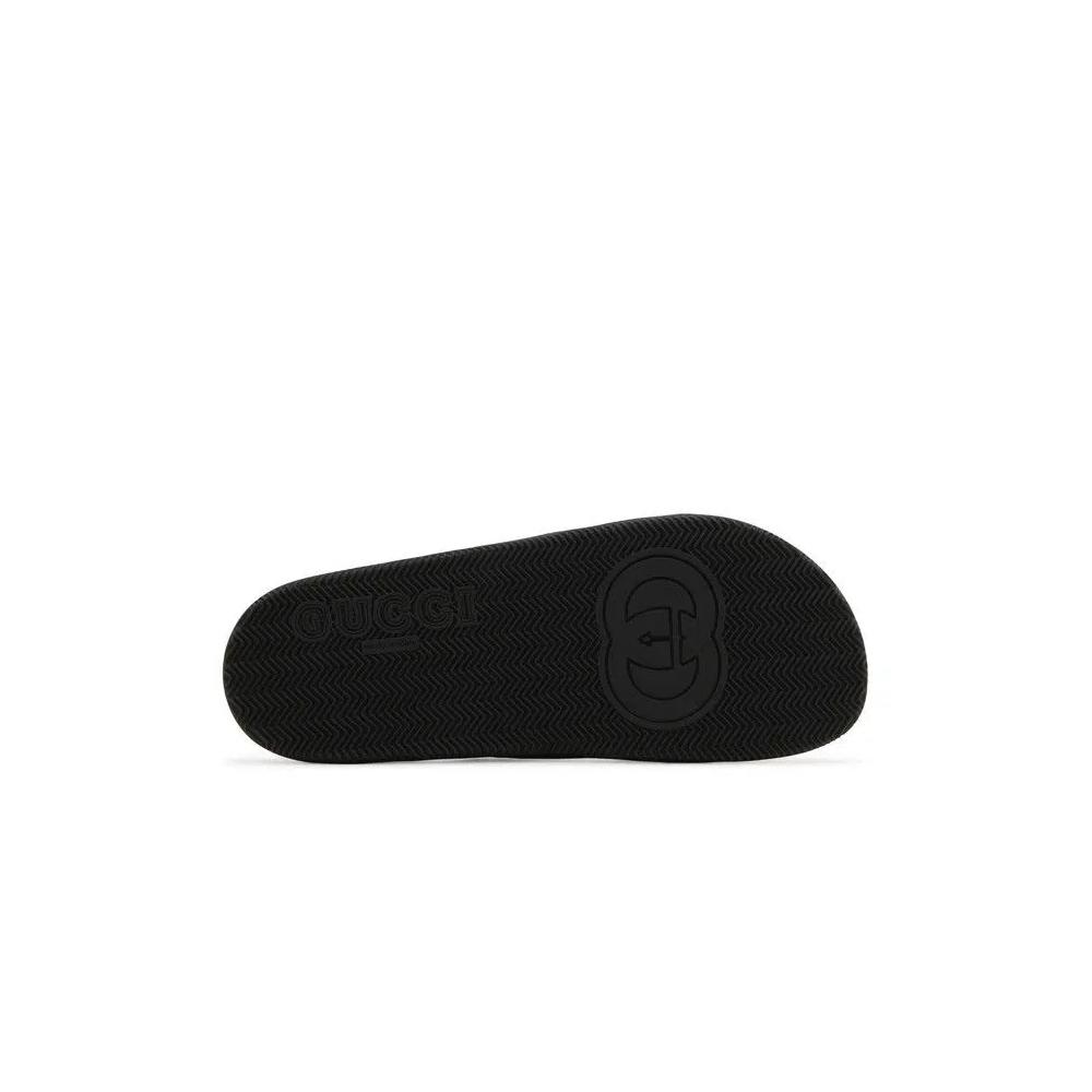 Слайды Gucci Agrado GRG Rubber Slide 'Black' 4