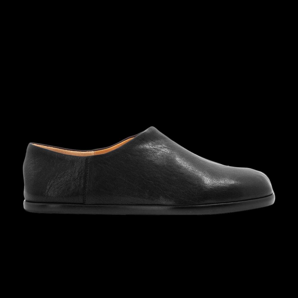 Maison Margiela женские туфли Tabi Babouche Loafers «Black» 1