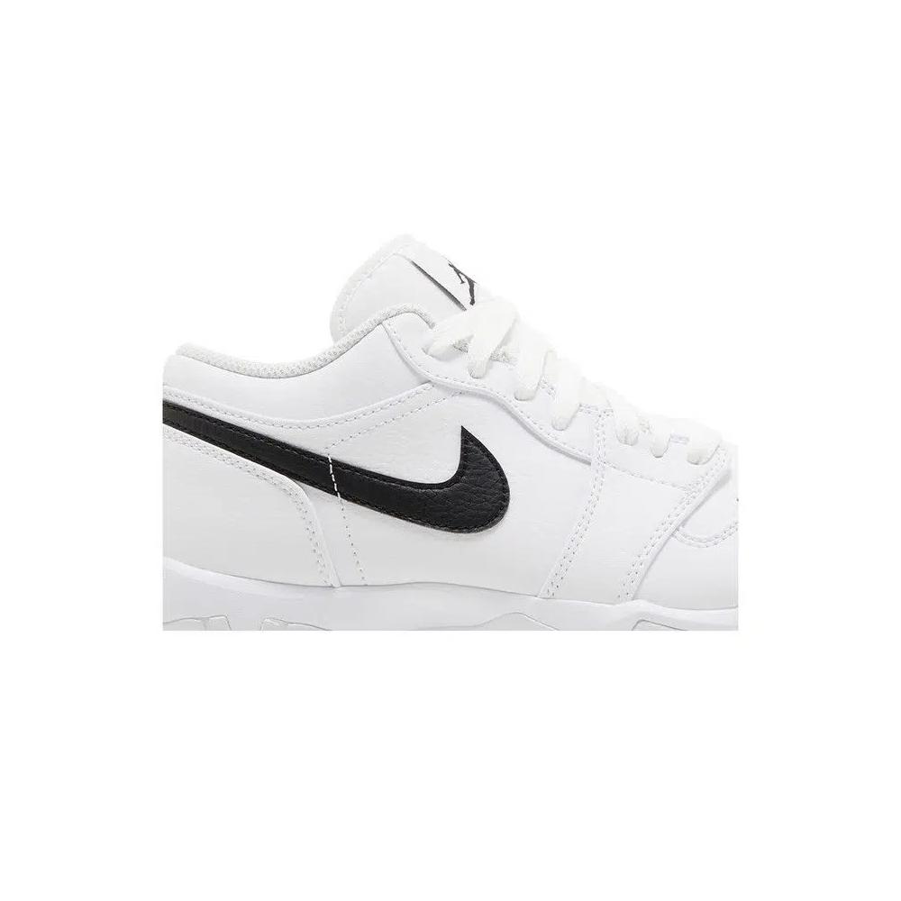 Шиповки Air Jordan 1 Low Cleat GS 'White Black' 2