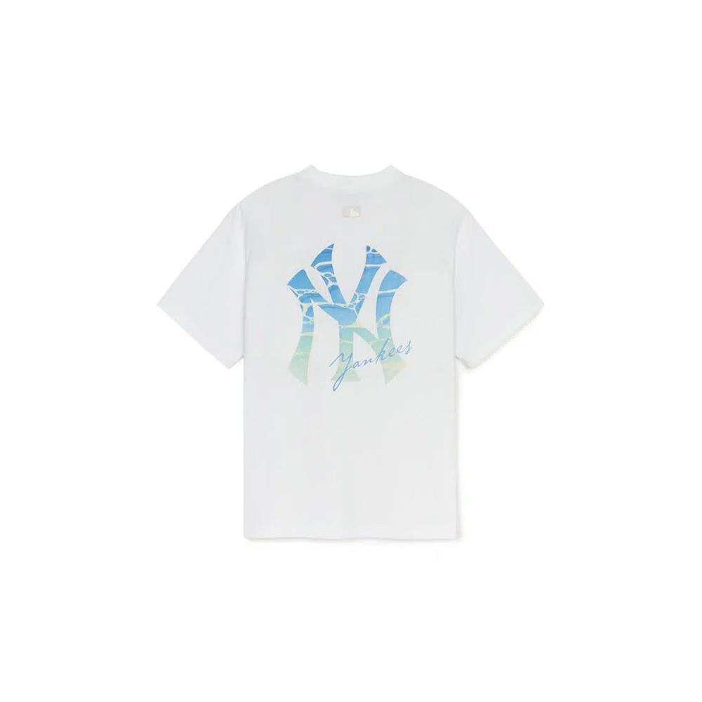 ЛЕТНИЕ ЯРКИЕ ФУТБОЛКИ С БОЛЬШИМ ЛОГОТИПОМ OVERSIZE NEW YORK YANKEES 2