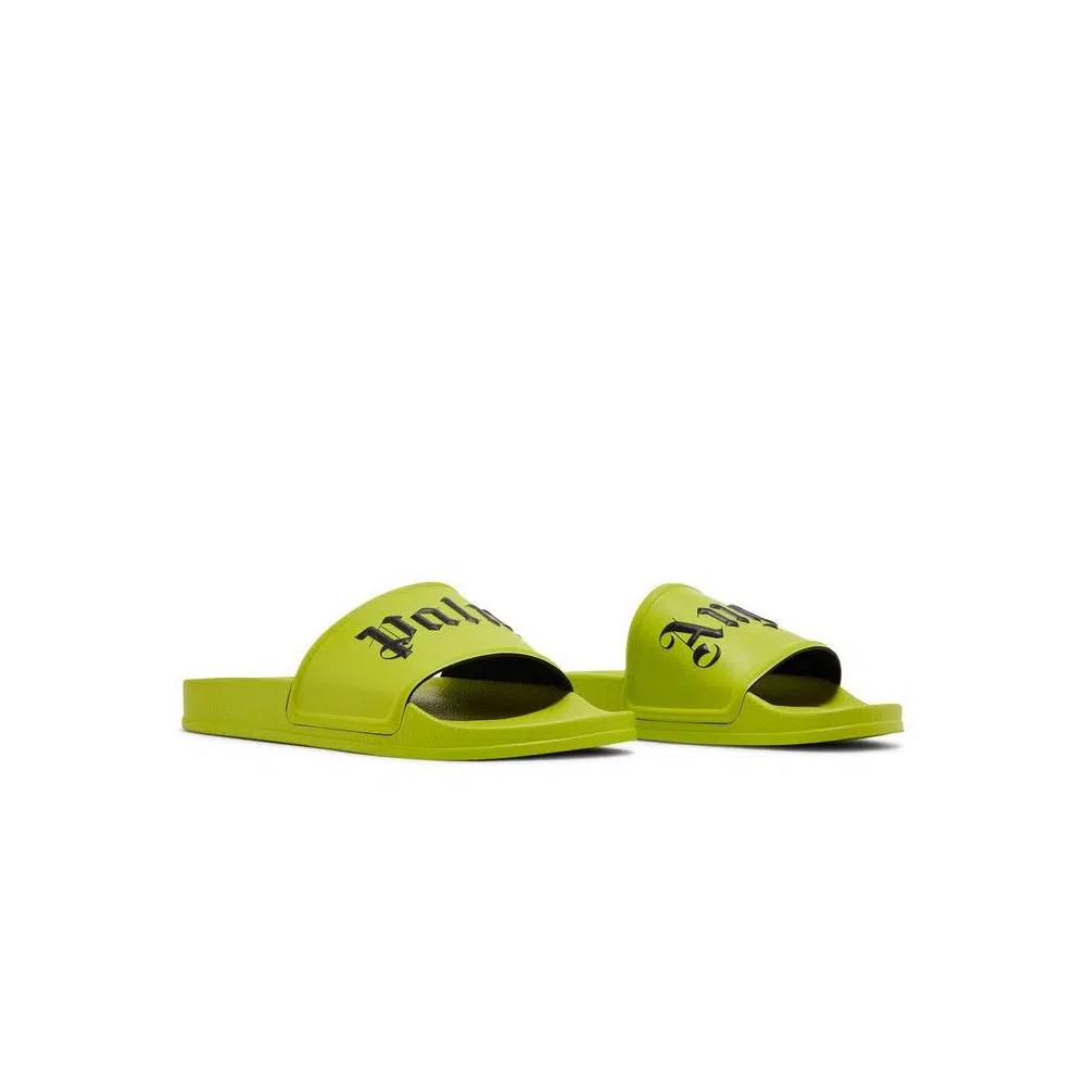 Кроссовки Slides Palm Angels Pool Slider «Light Green» 8