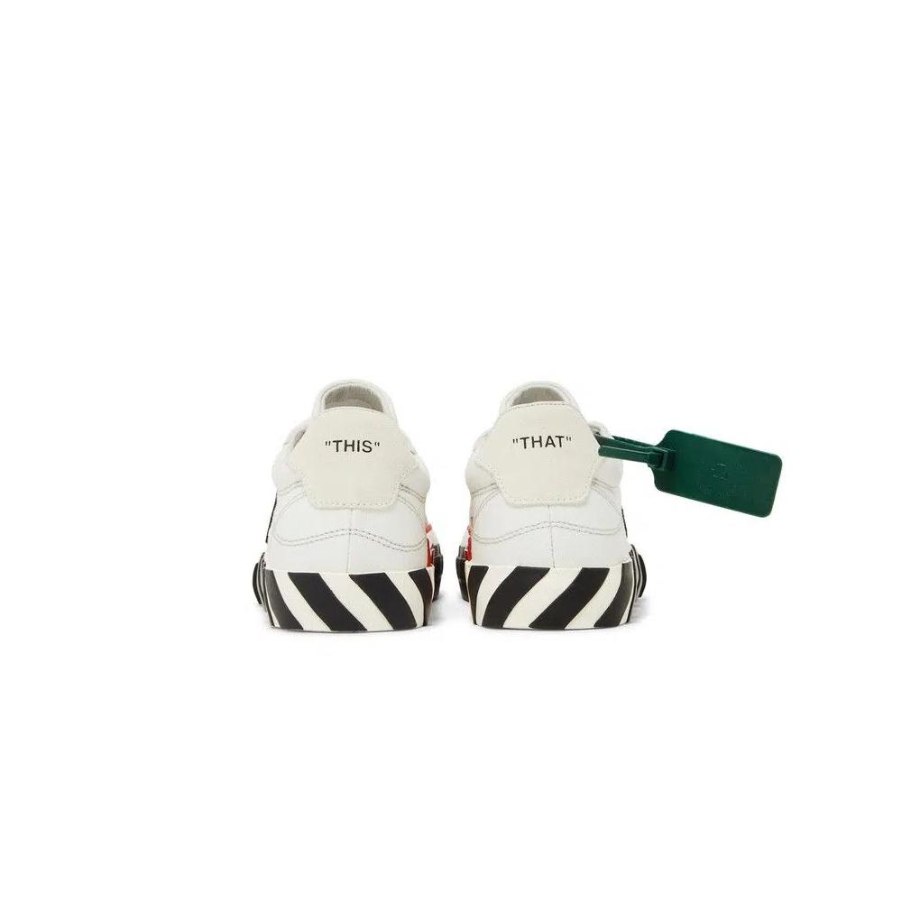 Кроссовки Off-White Wmns Vulc Sneaker 'White Black' 6