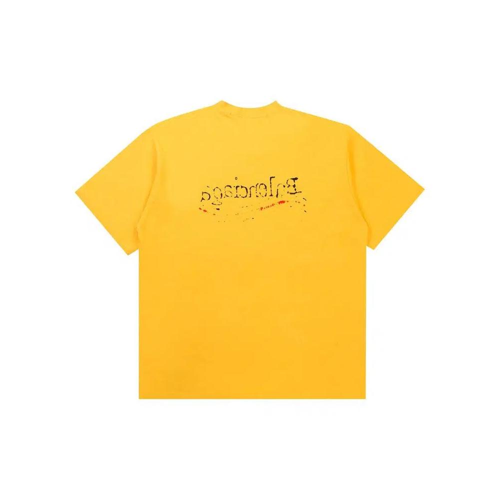 Топы Balenciaga Hand Drawn Political Campaign T-Shirt 'Maize' 2