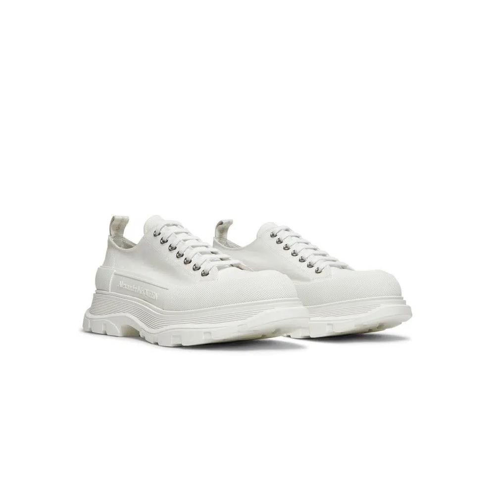 Кроссовки Alexander McQueen Tread Slick Lace Up 'White' 8