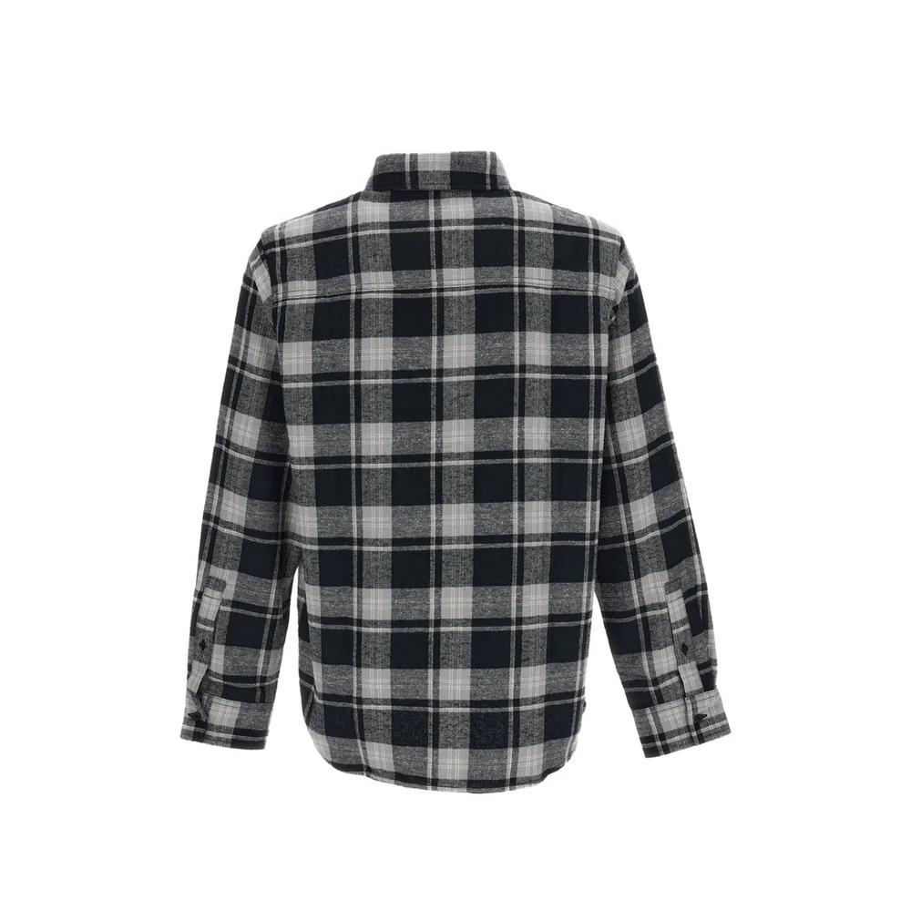check-pattern pocket shirt 2