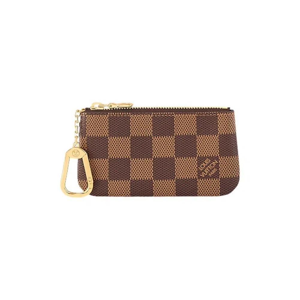 Кошельки Louis Vuitton Key Pouch 'Brown Damier Ebene Canvas' 1