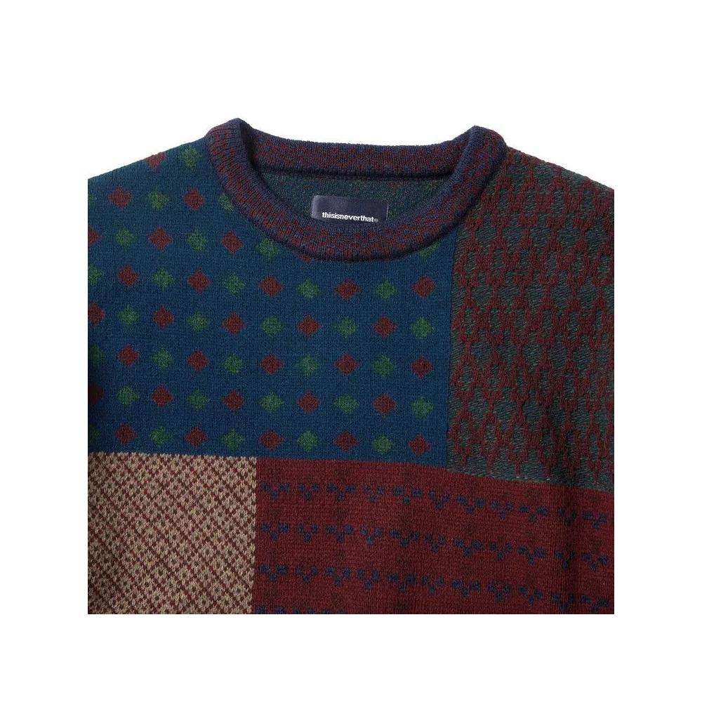 Топы thisisneverthat Block Knit Long-Sleeve 'Multicolor' 3