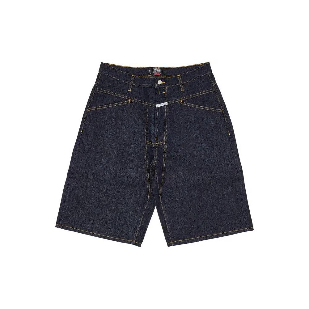 Шорты Supreme x Martithé + François Girbaud X-Seam Baggy Denim Short 'Rigid Indigo' 1