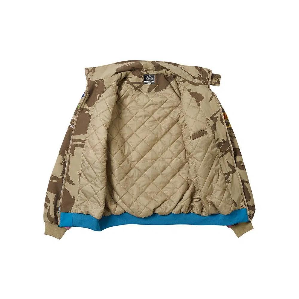 Куртка Palace x Kappa For Alpine Pit Jacket 'Desert Camo' 3