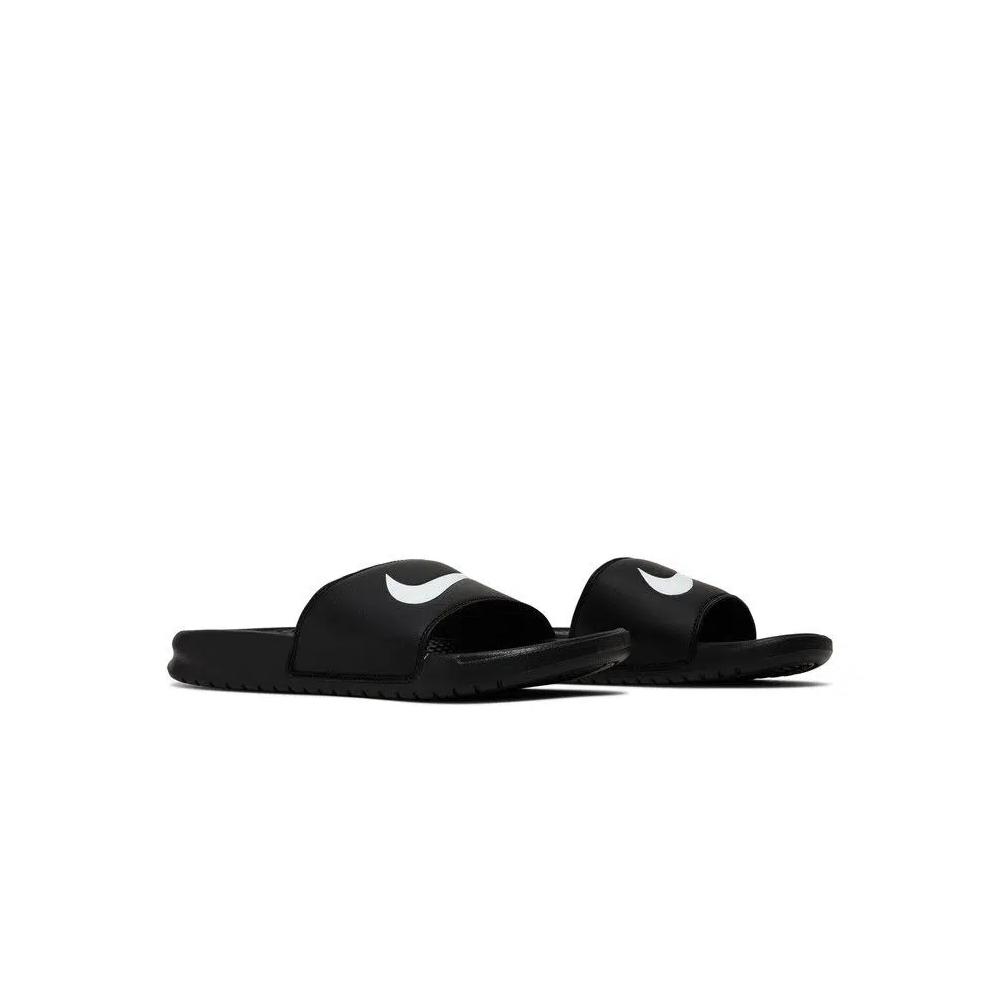 Шлепанцы Nike Benassi Swoosh Slide 'Black White' 8