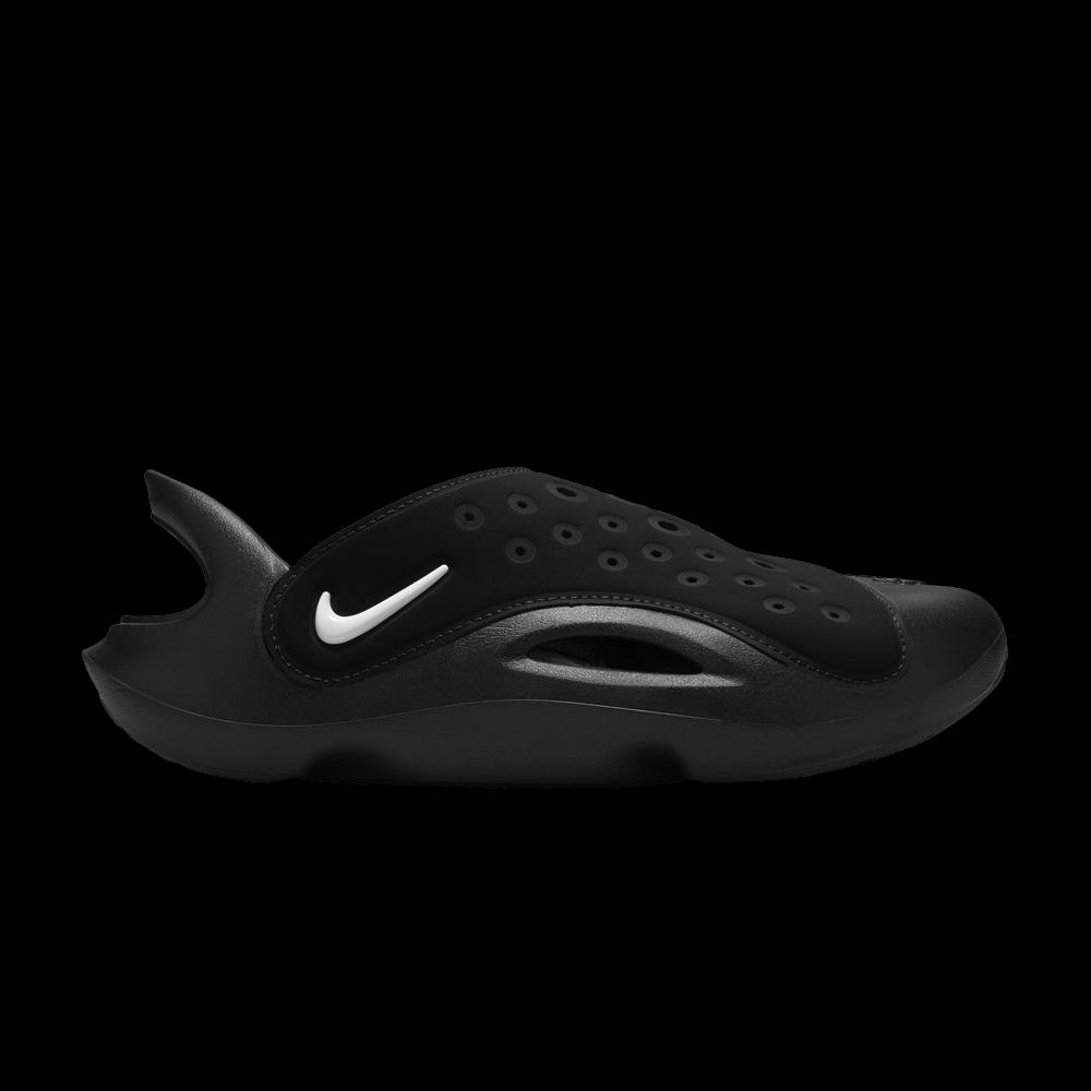 Сандалии Nike Aqua Swoosh Sandal GS 'Black' 1