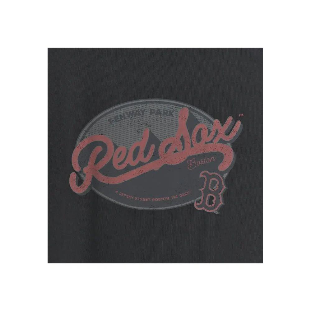 ВИНТАЖНАЯ СТИРКА ГРАФИЧЕСКИЕ ФУТБОЛКИ BOSTON RED SOX 5