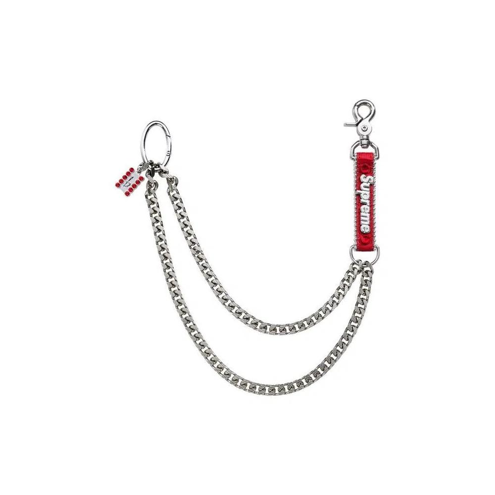 Аксессуары Supreme x B.B. Simon Chain 'Red' 2