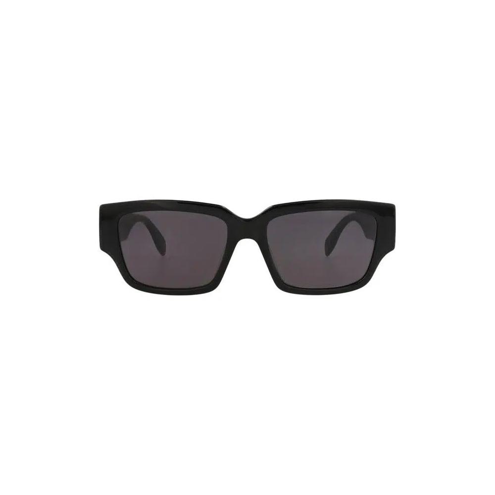 Очки Alexander McQueen Square-Frame Acetate Sunglasses 'Black Grey' 1