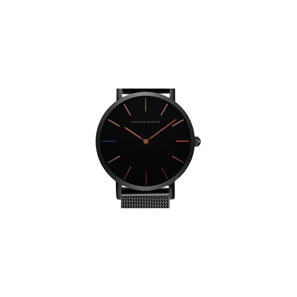 Hue Lunar Black Унисекс Кварцевые часы 3