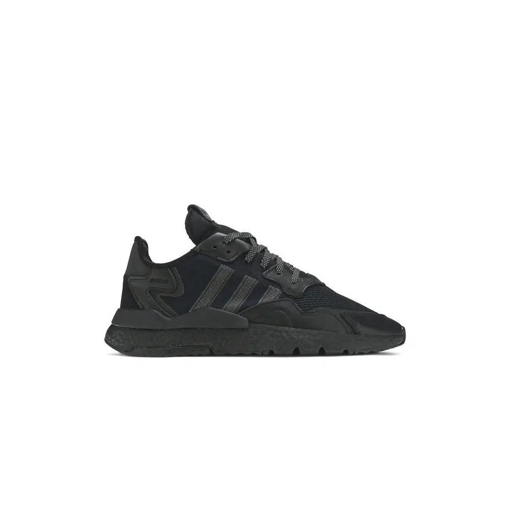 Кроссовки Adidas Nite Jogger «Тройной черный» 1