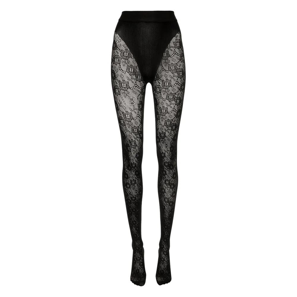Кружевные колготки VB Monogram 1