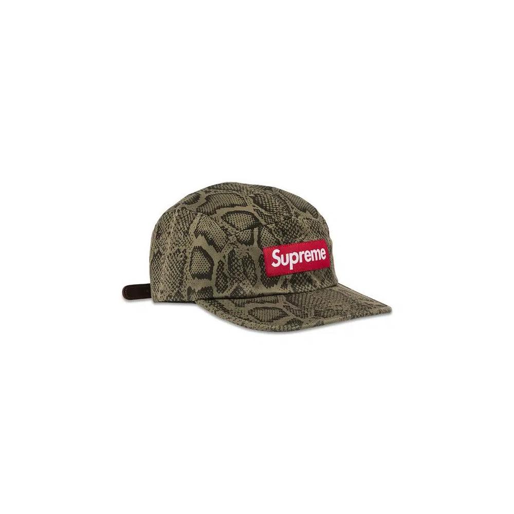Кепки Supreme Washed Chino Twill Camp Cap 'Snake' 2