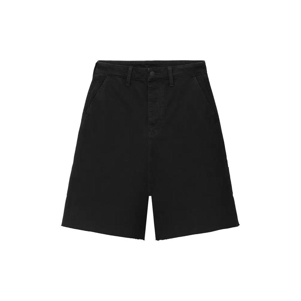 Шорты Fear of God Essentials Raw Cut 5-Pocket Short 'Overdyed Black' 1