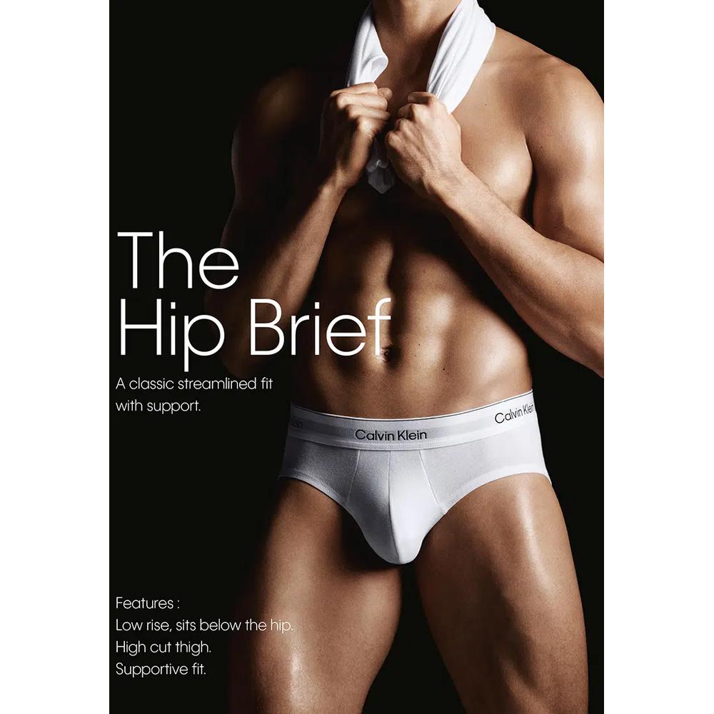 Невидимые микрофибровые сетчатые трусы-слипы - Calvin Klein Underwear 6