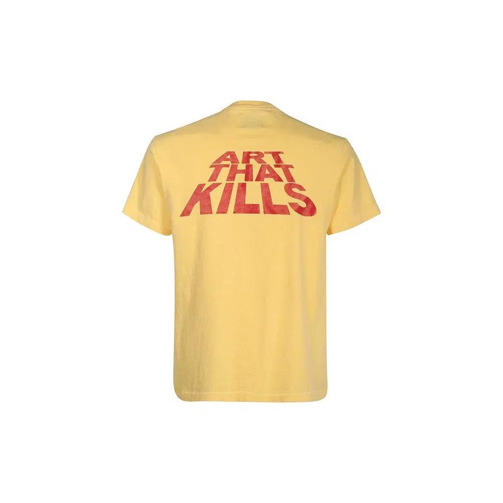Футболки Gallery Dept. Atk Stack Logo Tee 'Yellow' 2