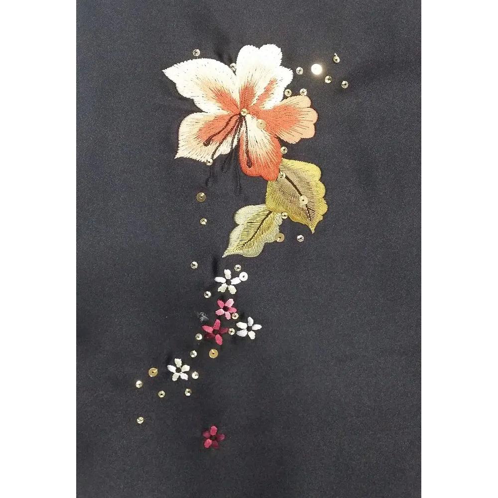 Floral Шарф из полиэстера с вышивкой 2
