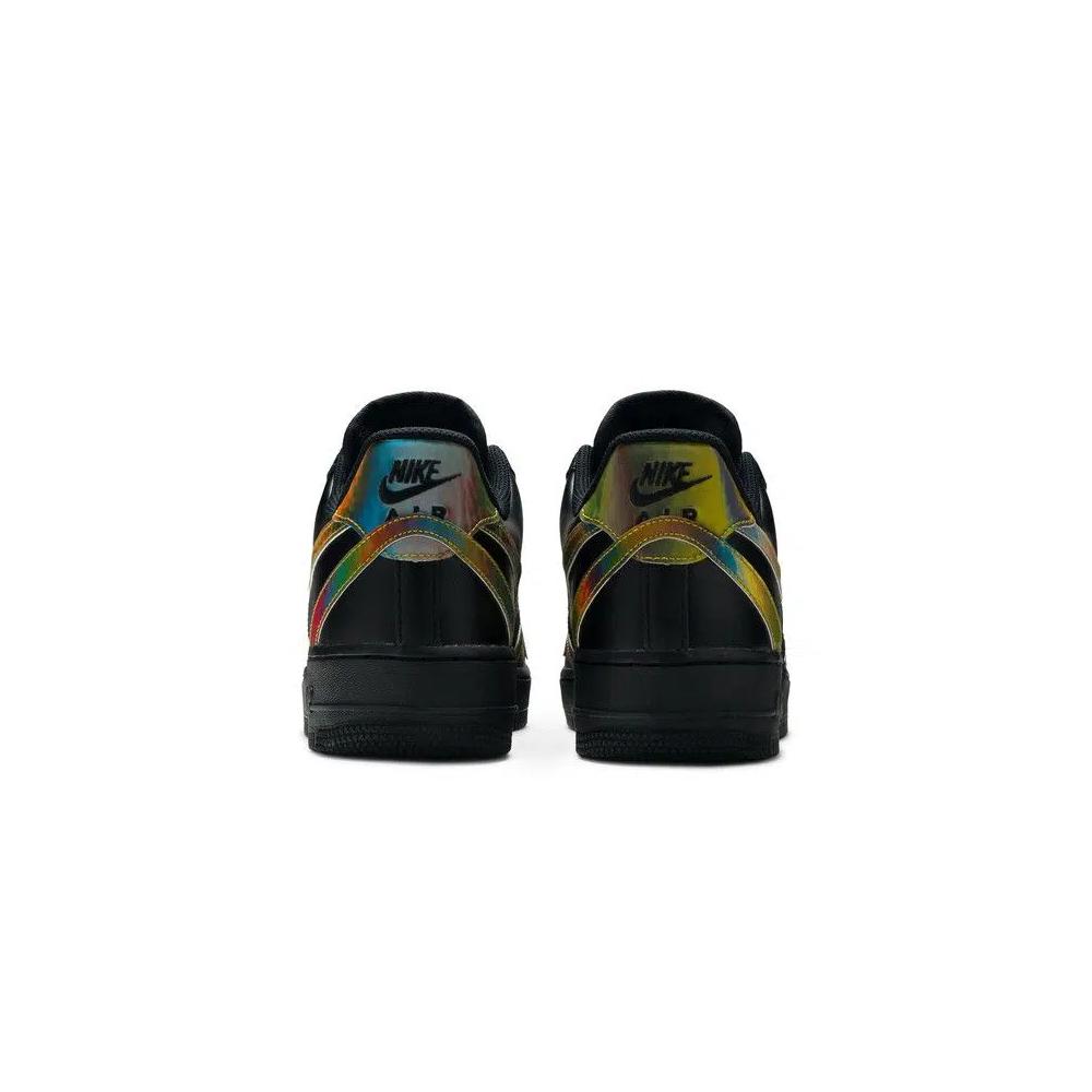 Кроссовки Nike Air Force 1 Low 'Смещенный свуш - Черный' 6