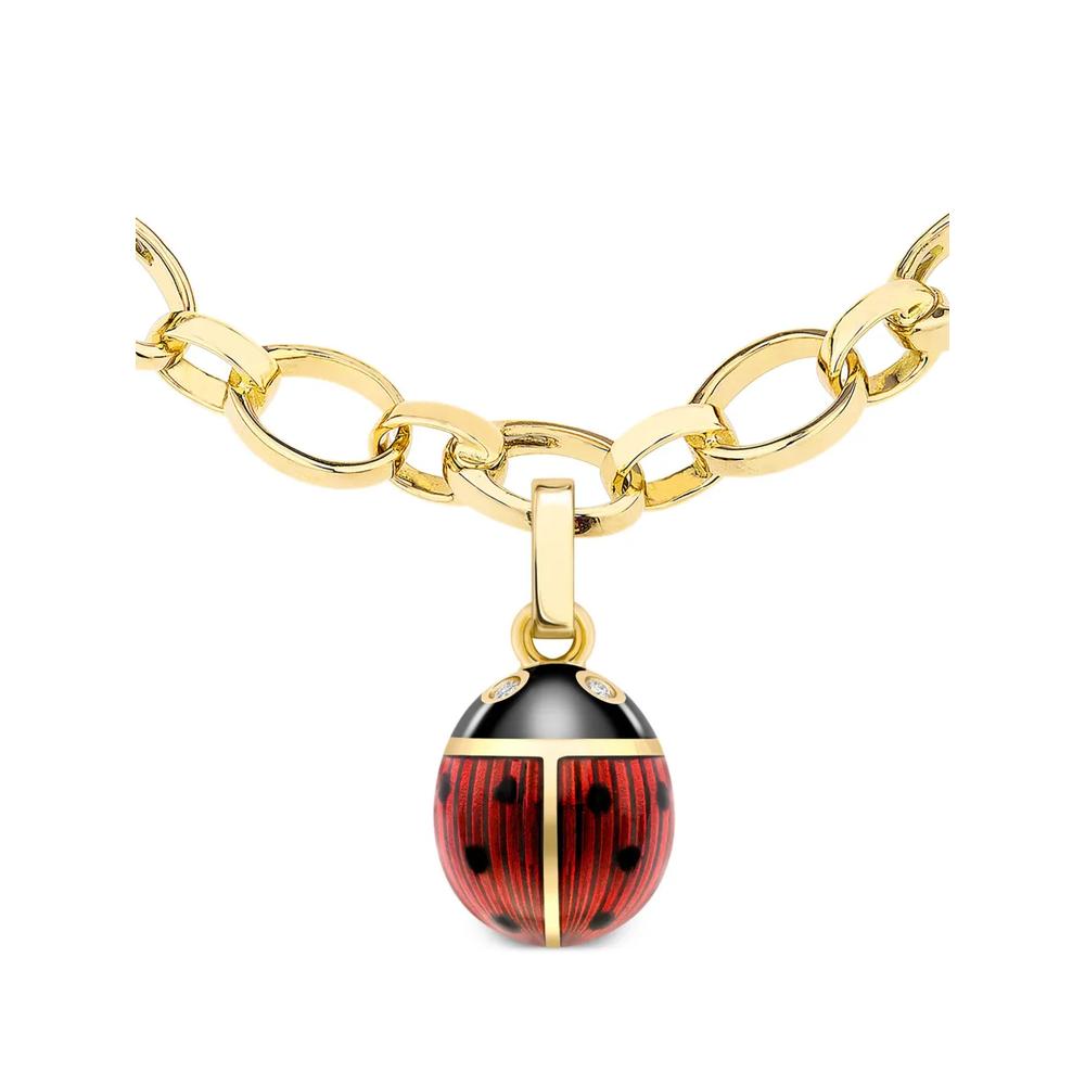 Подвеска Heritage Ladybird из желтого золота 2