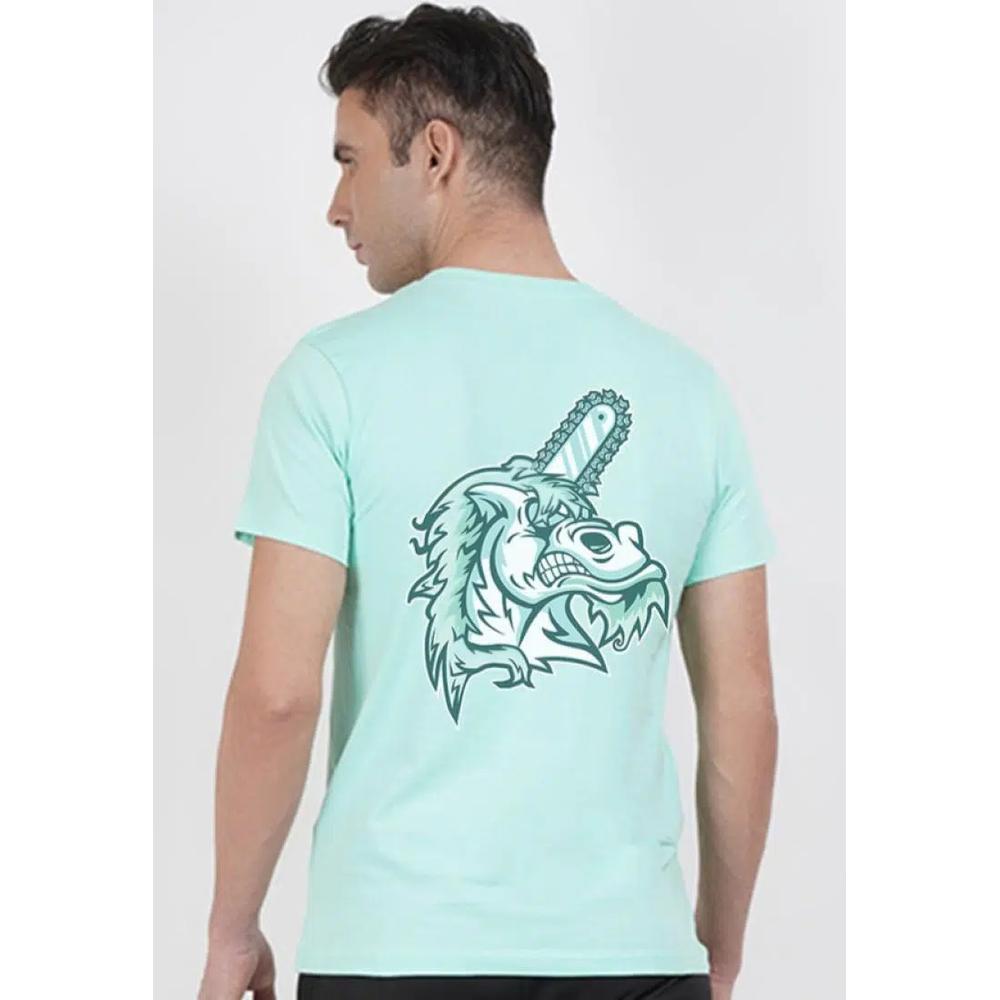 Базовая футболка Unicorn Mint из хлопка с коротким рукавом 1