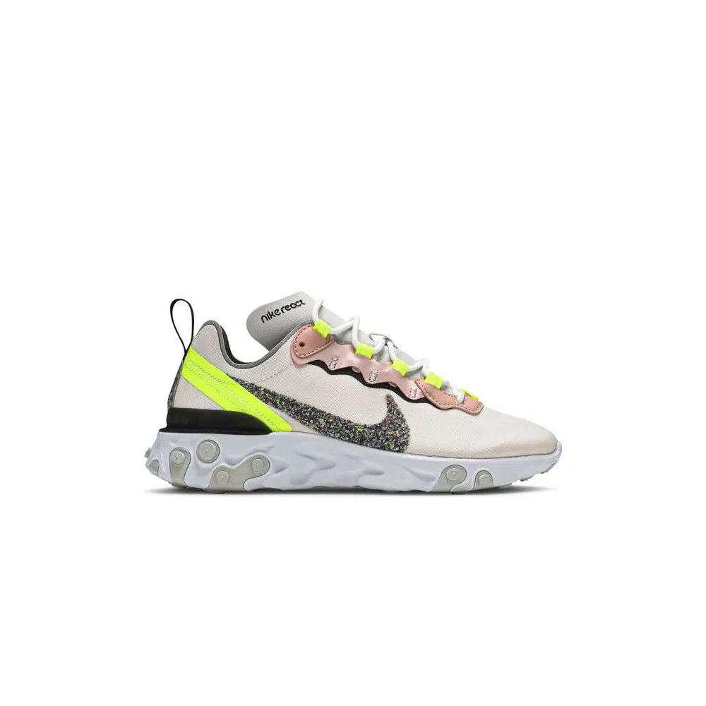 Кроссовки Nike Wmns React Element 55 Premium 'Light Soft Pink Volt' 1