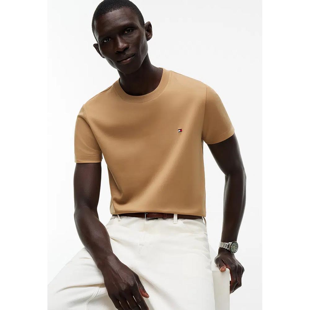Футболка с вышивкой флага, облегающая, из интерлока - Tommy Mainline 3