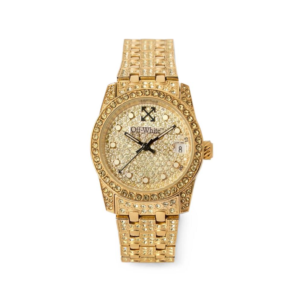 Discreet pavé 32mm watch 1