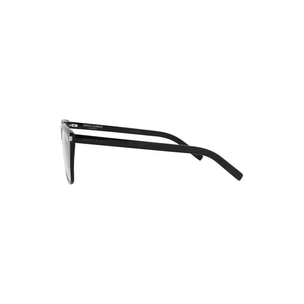 Очки Saint Laurent Square-Frame Acetate Optical Frames 'Black Transparent' 3