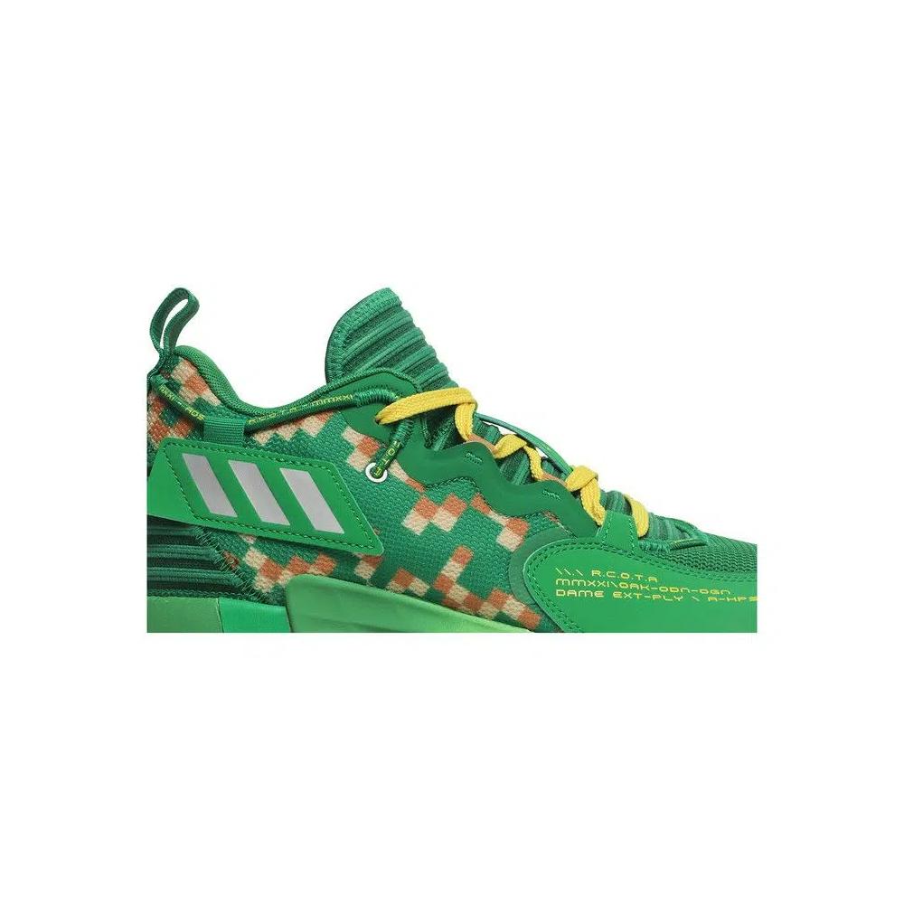 Кроссовки Adidas Dame 7 EXTPLY 'Team Green' 2